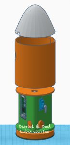 water rocket v2 - 3d model